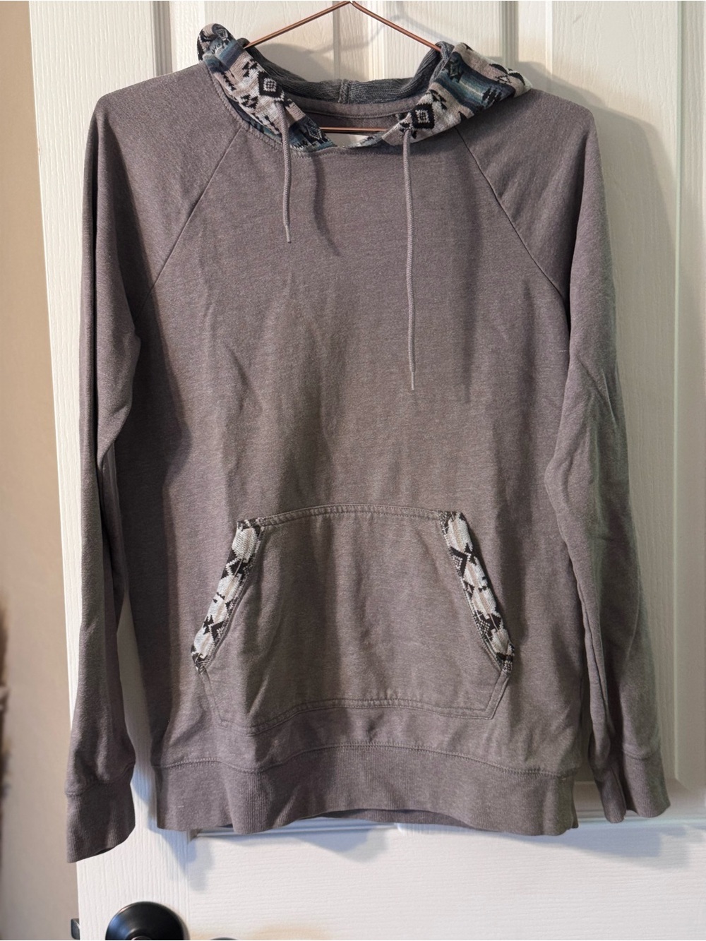 on the byas hoodie